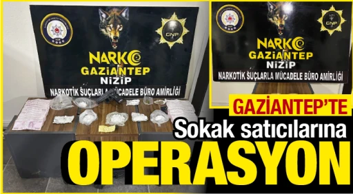 GAZİANTEP'TE Sokak satıcılarına operasyon!