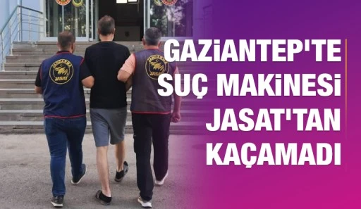 Gaziantep&rsquo;te Su&ccedil; Makinesi JASAT&rsquo;tan Ka&ccedil;amadı