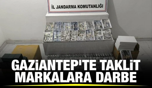 Gaziantep'te taklit markalara darbe