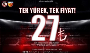 Gaziantep’te ‘Tek yürek, tek fiyat’