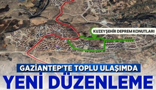 Gaziantep'te Toplu Ulaşımda Yeni Düzenleme
