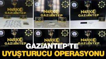 Gaziantep'te uyuşturucu operasyonu: 19 tutuklama