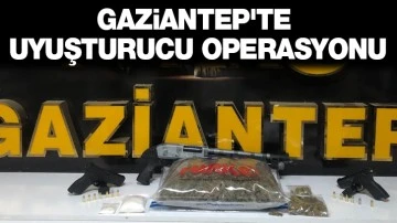 Gaziantep'te uyuşturucu operasyonu