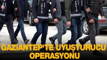 Gaziantep'te uyuşturucu operasyonu