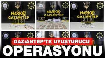 Gaziantep'te uyuşturucu operasyonu