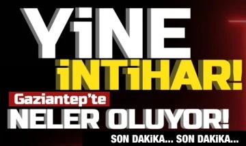 Gaziantep'te yine intihar girişimi