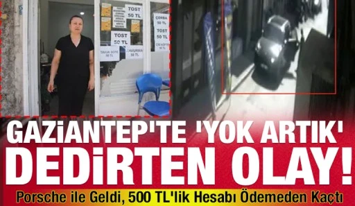 Gaziantep'te 'Yok Artık' Dedirten Olay!