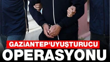 Gaziantep'te uyuşturucu operasyonu