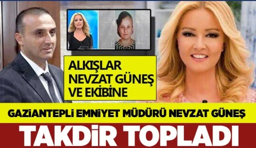 Gaziantepli Emniyet Müdürü Nevzat Güneş takdir topladı