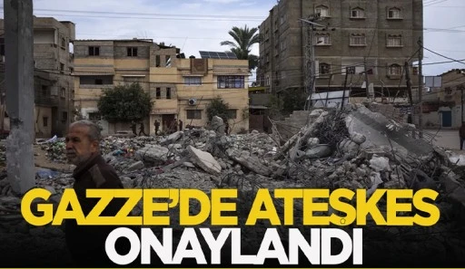 Gazze'de ateşkes onaylandı
