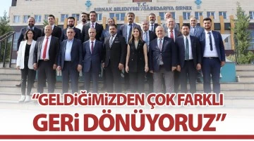 “Geldiğimizden Çok Farklı Geri Dönüyoruz”