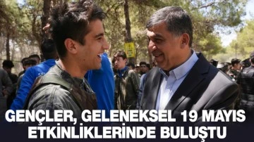 GENÇLER, GELENEKSEL 19 MAYIS ETKİNLİKLERİNDE BULUŞTU