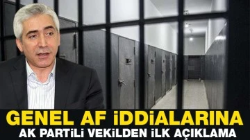 Genel af iddialarına AK Partili vekilden ilk açıklama