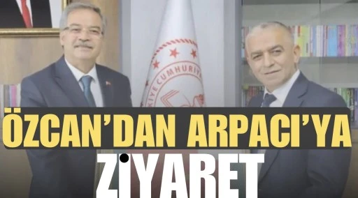 GESOB Başkanı İsmet &Ouml;zcan&rsquo;dan İl Milli Eğitim M&uuml;d&uuml;r&uuml; Arpacı&rsquo;ya Ziyaret