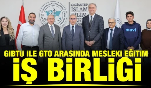 GİBT&Uuml; ile GTO Arasında Mesleki Eğitim İş Birliği