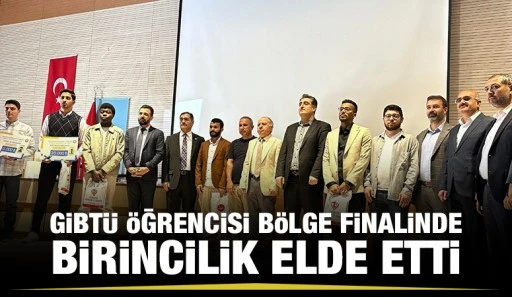 GİBTÜ Öğrencisi Bölge Finalinde Birincilik Elde Etti