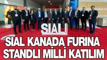 GIDA KÜMESİNDEN SIAL KANADA FURINA STANDLI MİLLİ KATILIM