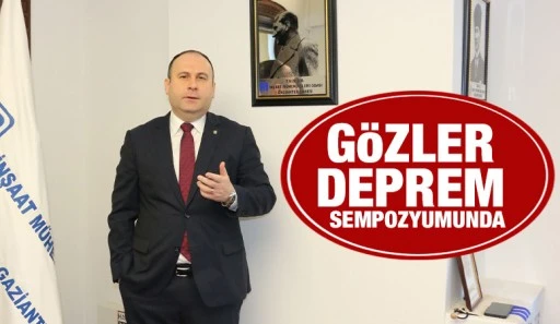Gözler Deprem Sempozyumunda