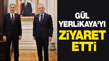 Gül, Yerlikaya'yı ziyaret etti