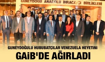 Güneydoğulu Hububatçılar Venezuela Heyetini GAİB’de Ağırladı