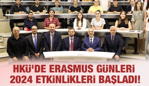 HKÜ’de Erasmus Günleri 2024 Etkinlikleri Başladı!