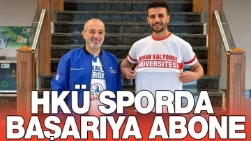 HKÜ Sporda Başarıya Abone