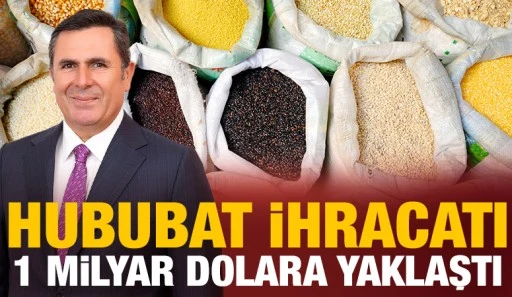 Hububat İhracatı 1 Milyar Dolara Yaklaştı