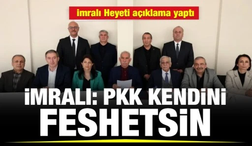 İmralı: PKK kendini feshetsin
