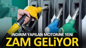 İndirim yapılan motorine yeni zam geliyor