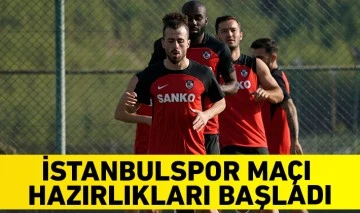 İstanbulspor maçı hazırlıkları başladı