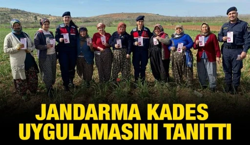Jandarma KADES uygulamasını tanıttı