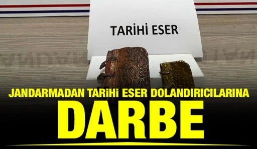 Jandarmadan Tarihi Eser Dolandırıcılarına Darbe