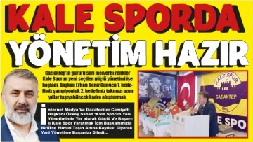 Kale Sporda  Yönetim Hazır