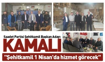 Kamalı, ''Şehitkamil 1 Nisan'da hizmet görecek''