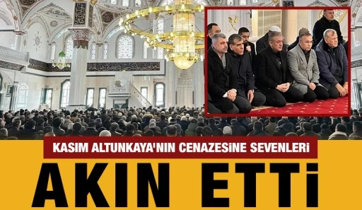 Kasım Altunkaya&rsquo;nın Cenazesine Sevenleri Akın Etti