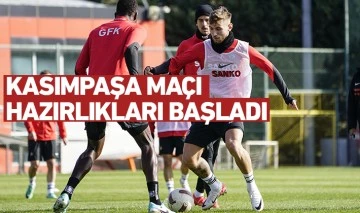 Kasımpaşa maçı hazırlıkları başladı