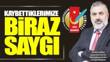  Kaybettiklerimize biraz saygı 