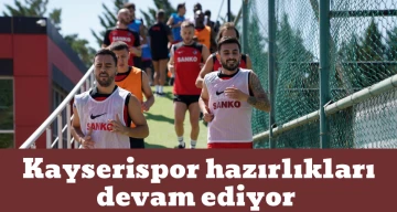 Kayserispor hazırlıkları devam ediyor 