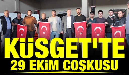 K&Uuml;SGET&rsquo;te 29 Ekim Coşkusu