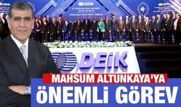 Mahsum Altunkaya'ya önemli görev