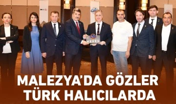 Malezya’da gözler Türk halıcılarda