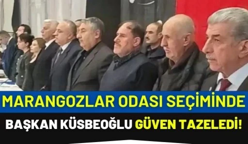 Marangozlar Odası Se&ccedil;iminde Başkan K&uuml;sbeoğlu G&uuml;ven Tazeledi