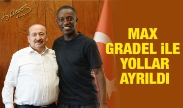 Max Gradel ile yollar ayrıldı