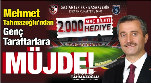 Mehmet Tahmazoğlu’ndan Genç Taraftarlara Müjde!