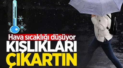 Meteoroloji Gaziantep'i uyardı: Sıcaklıklar hızla düşüyor