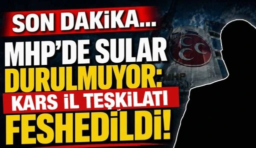 MHP'de sular durulmuyor