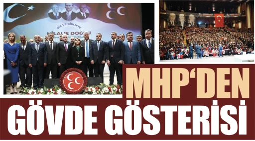 MHP‘DEN GÖVDE GÖSTERİSİ