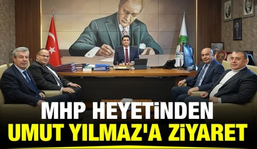  MHP Heyetinden Umut Yılmaz'a ziyaret