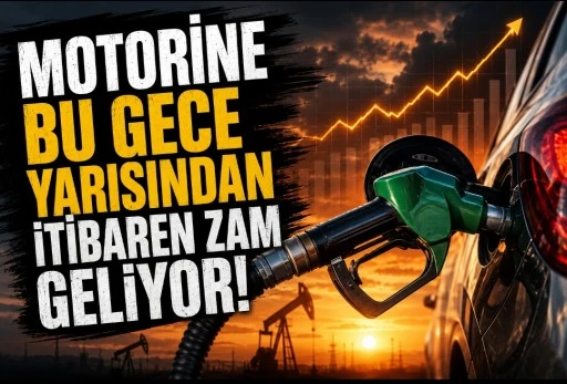 Motorine bu gece yarısından itibaren zam geliyor!