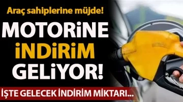 Motorine indirim geliyor!